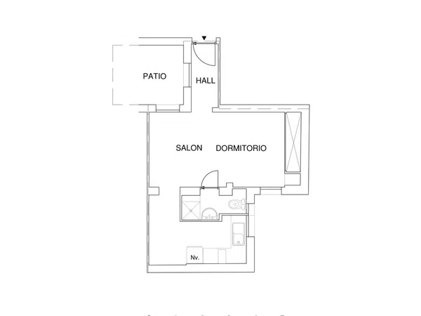 Estudio en Calle del General Álvarez de Castro